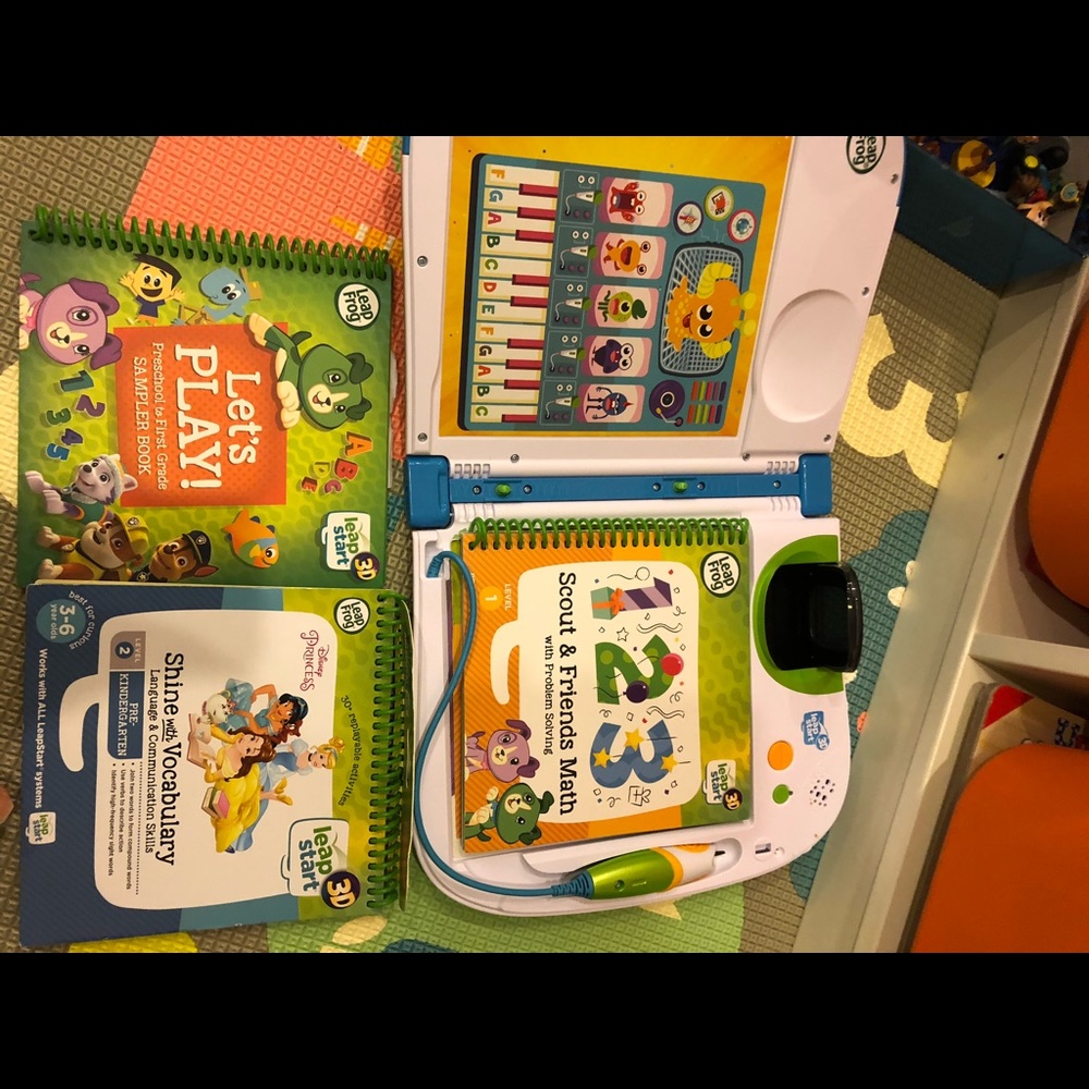 leapstart 3d with 3books